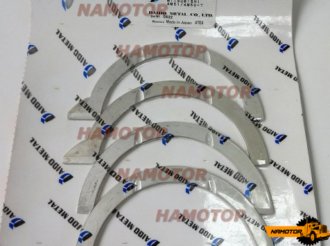 Полукольца коленвала MMC 4M50-T, 4M51, T145H. T6035L , ME242094, ME242095 DAIDO/TAIHO 